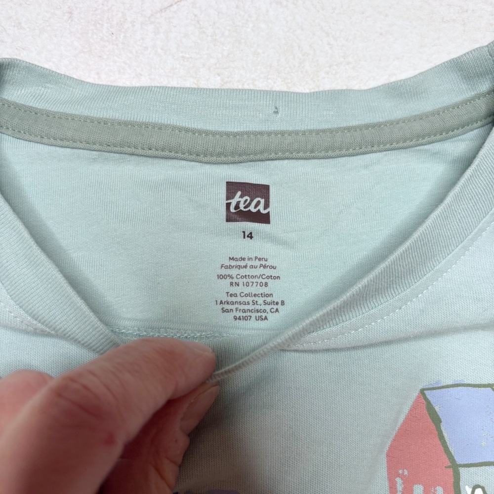 Tea Collection Long Sleeve Graphic Tees Bundle Size 14 - Picture 6 of 11